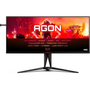 Monitor Gaming AOC AGON 5 AG405UX / 39.5 Inch / Wide Quad HD / 144Hz / 1ms / I zi
