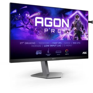 Monitor AGON AG276FK / 27″ / FHD / IPS LCD / 16:9 / 240Hz / HDMI + DP / E zezë