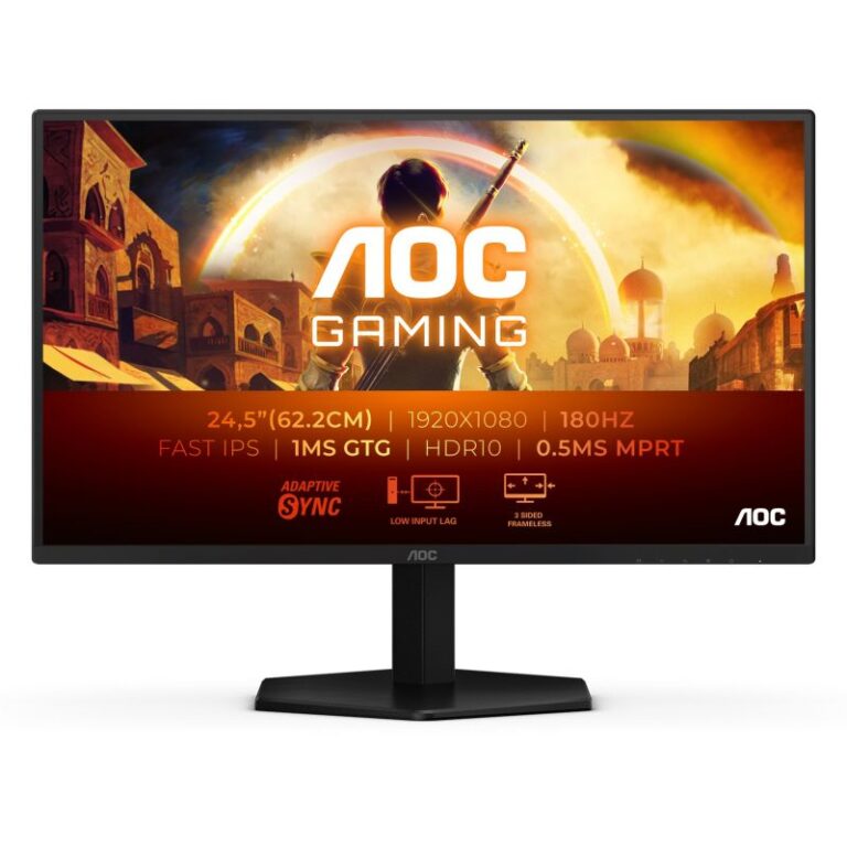 Monitor Gaming AOC G4 25G42E / 24.5 Inch / Full HD / IPS / 180Hz / 1ms / I zi