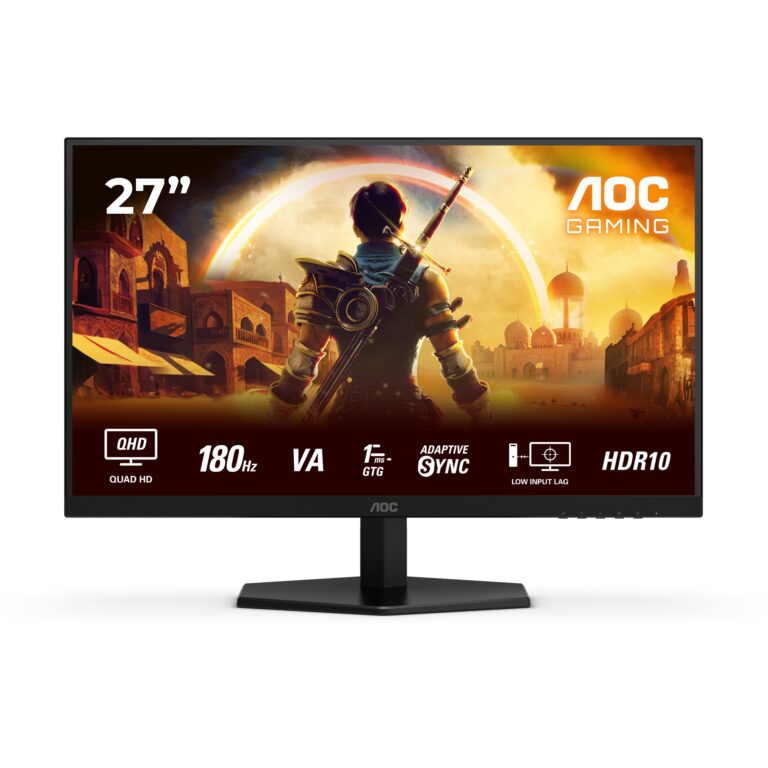Monitor AOC Q27G42XNE / 27″ / QHD / IPS LCD / 16:9 / 165Hz / 2×HDMI + DP / E zezë