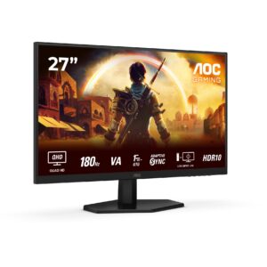 Monitor AOC Q27G42XNE / 27″ / QHD / IPS LCD / 16:9 / 165Hz / 2×HDMI + DP / E zezë