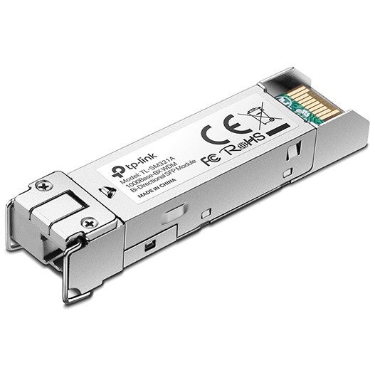 SFP/GPIC TP-LINK TL-SM321B -2 - SFP (Mini-GBIC) transceiver module - GigE - 1000Base-BX - LC/UPC single-mode - up to 10 km - 1310 (TX)