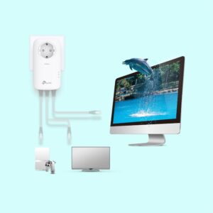 Power-LAN INTD TP-Link Powerline TL-PA8033P Kit AV1300 3-Port