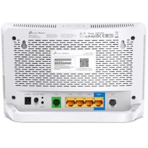 Ruter TP-Link VX231v / Wi-Fi 6 / 300 Mbps / E bardhë