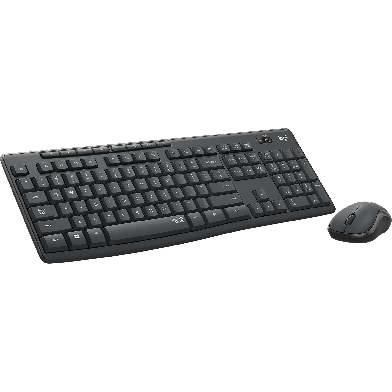 Combo (Tastierë & Maus) Logitech MK295 Silent Wireless / QWERTY - Grafit - Figura 3