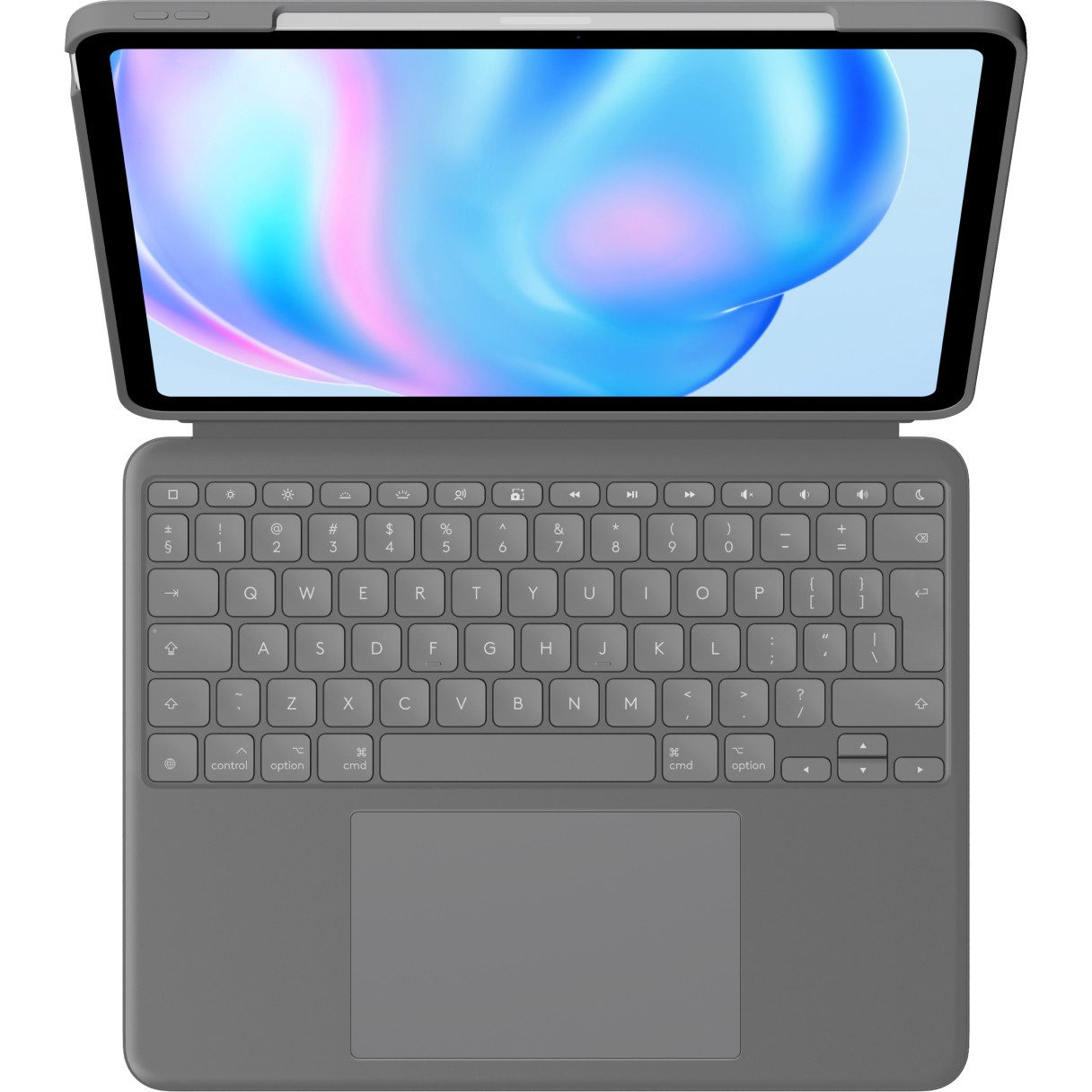 Tastierë pa kabllo me Touchpad Logitech Combo Touch për iPad Air 11" (M2) / Smart Connector – Zezë - Figura 3
