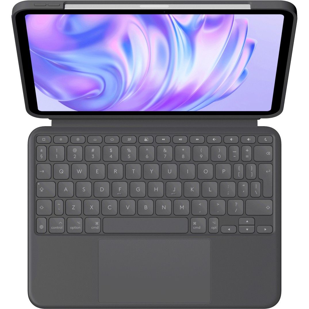 Tastierë pa kabllo me Touchpad Logitech Combo Touch për iPad Pro 11" / Smart Connector – Zezë - Figura 2
