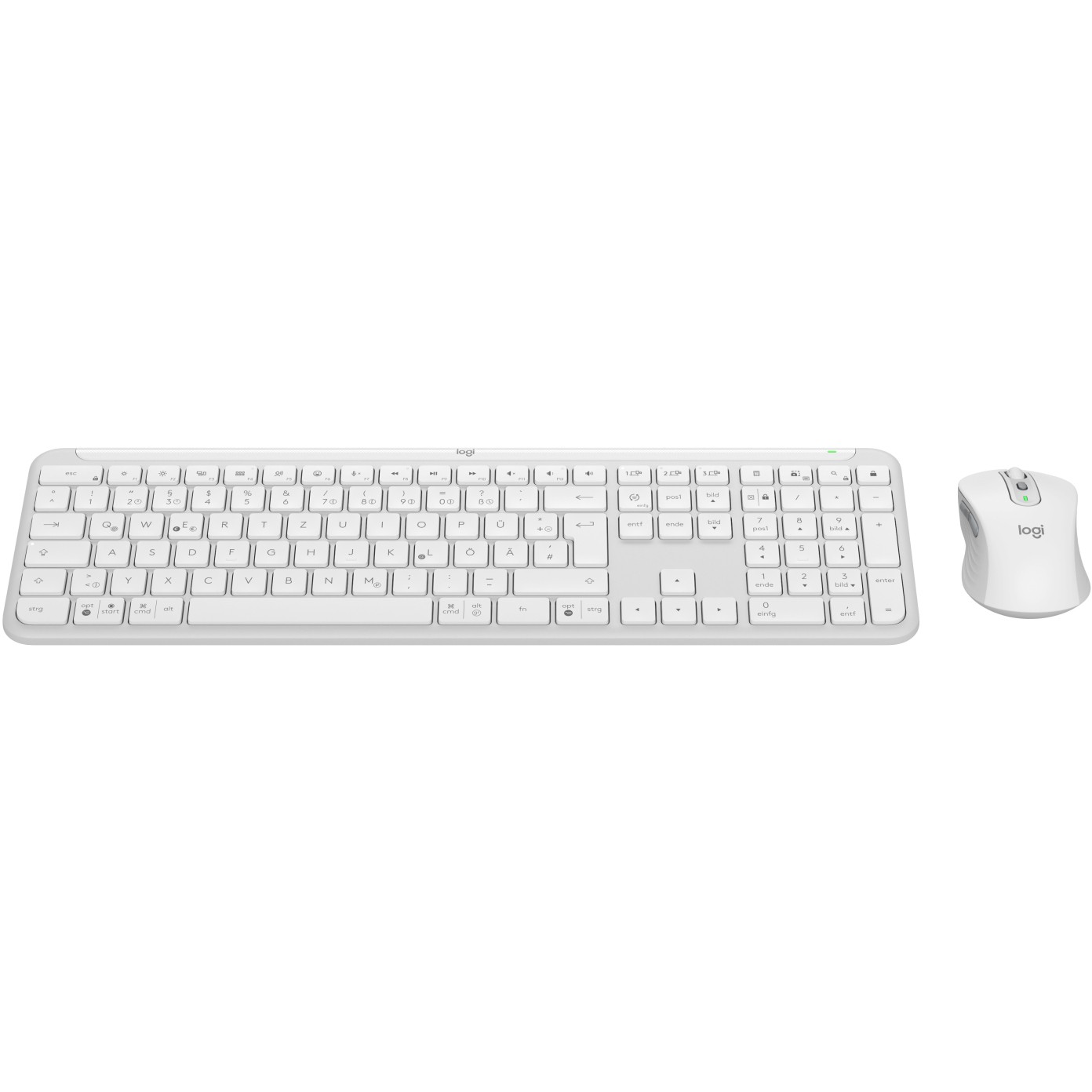 Combo (Tastierë & Maus) Logitech Signature Slim Combo MK950 for Business – Bardhë - Figura 2