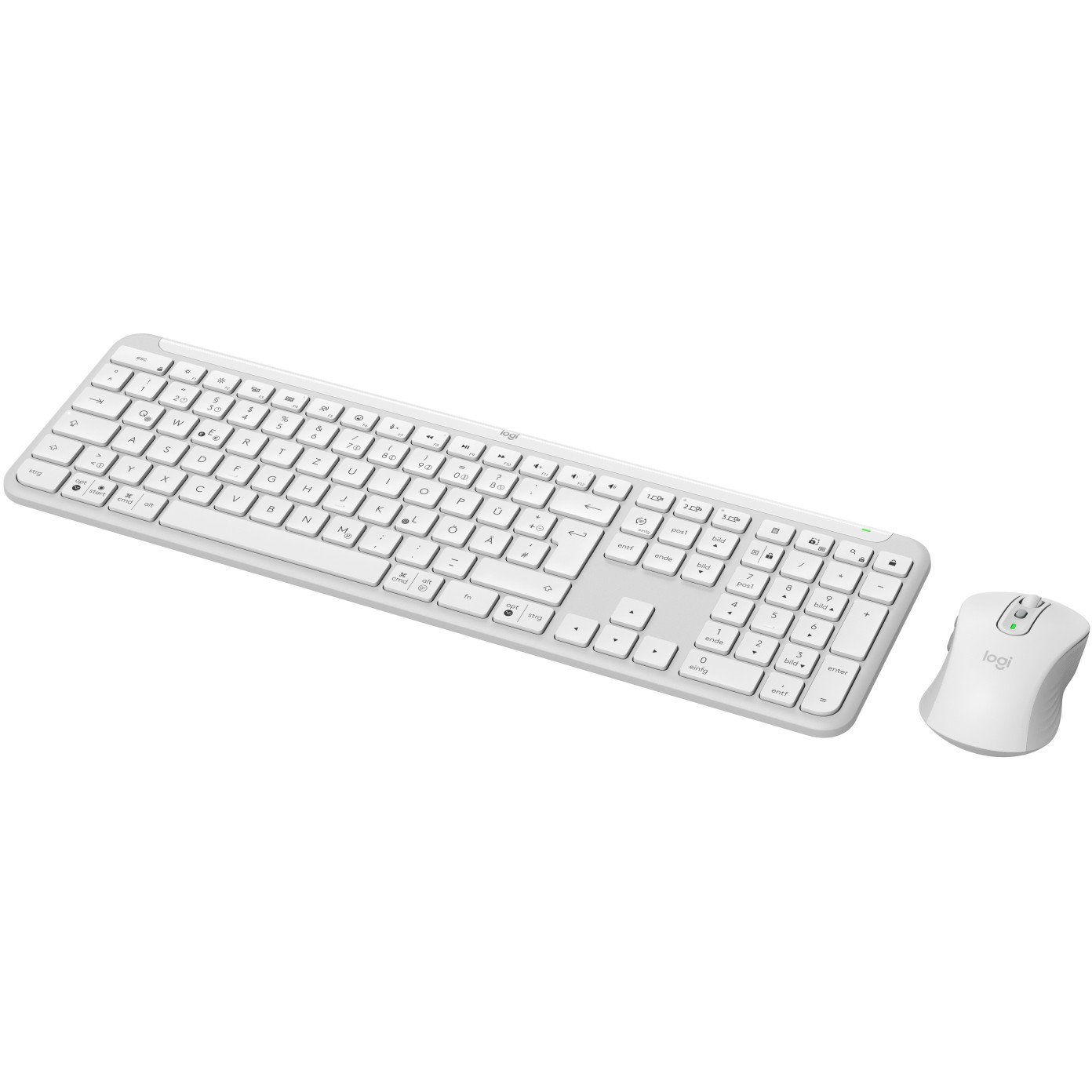 Combo (Tastierë & Maus) Logitech Signature Slim Combo MK950 for Business – Bardhë - Figura 3