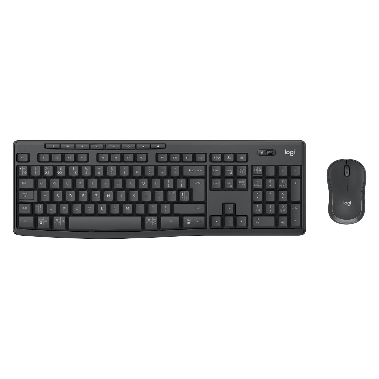 Combo(Tastierë&Maus) Logitech MK370 Combo For Business Wireless / QWERTY - Zezë - Figura 5
