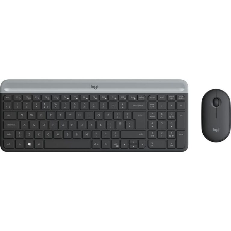 Combo (Tastierë & Maus) Logitech MK470 Slim – Grafit