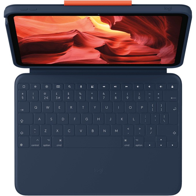 Tastierë Pa kabllo Logitech Rugged Combo 4 Touch for iPad - Blu - Figura 3