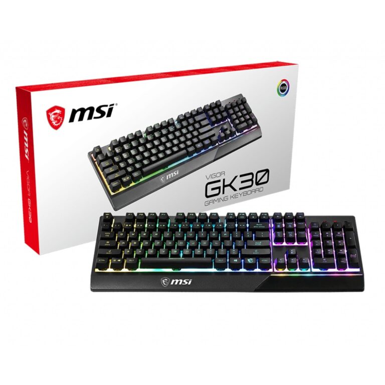 Tastierë Gaming MSI Vigor GK30 / Me kabllo - Zezë
