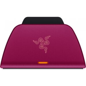 Mbushës për kontroller të Sony Razer Universal Quick Charging Stand  Playstation 5 / e kuqe