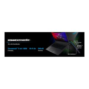 Laptop Gaming ASUS ROG Strix G18 G815LR-S9166W / Ultra 9-275HX / 32GB DDR5 / 1TB / 18′ WQXGA IPS 240Hz / RTX 5070 Ti – Gri 8