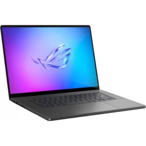 Laptop Gaming ASUS ROG Zephyrus G16 / Core Ultra 9-285H / 32GB 2TB / 16 inch WQXGA OLED 240 Hz 0.2 ms / QWERTZ / RTX 5070Ti 12GB / Gri