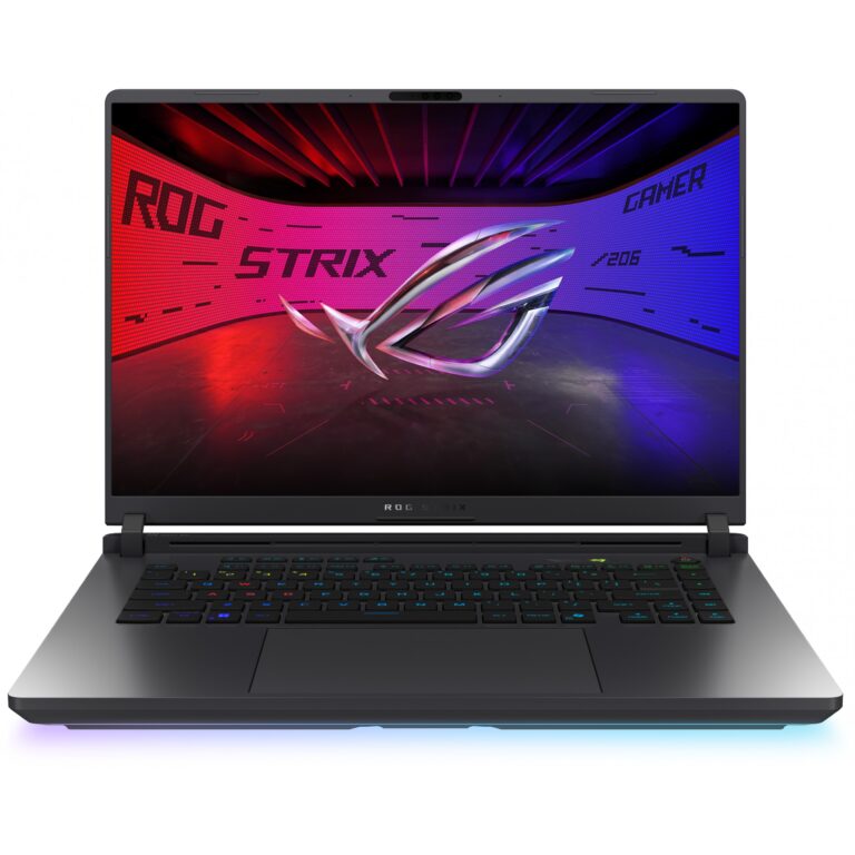 Laptop Gaming ASUS ROG Strix G16 / Ultra 7-255HX / 32GB / 1TB / 16" WUXGA 165 Hz IPS / RTX 5070Ti 12GB / e zezë