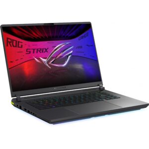 Laptop Gaming ASUS ROG Strix G16 / Ultra 7-255HX / 32GB / 1TB / 16" WUXGA 165 Hz IPS / RTX 5070Ti 12GB / e zezë