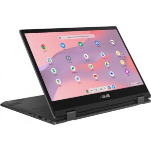 Laptop - Tablet ASUS Chromebook Flip CM1 / MediTek 520 / 8GB / 128GB / 14" Full HD IPS Gloss / ARM Mali-G52 MC2 / Gri