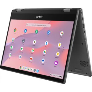 Laptop - Tablet ASUS Chromebook Flip CM1 / MediTek 520 / 8GB / 128GB / 14" Full HD IPS Gloss / ARM Mali-G52 MC2 / Gri