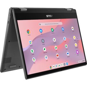 Laptop - Tablet ASUS Chromebook Flip CM1 / MediTek 520 / 8GB / 128GB / 14" Full HD IPS Gloss / ARM Mali-G52 MC2 / Gri