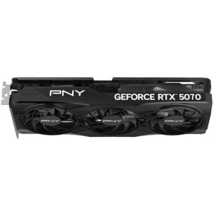 Kartelë Grafike Nvidia PNY RTX5070 VERTO OC Triple Fan 12GB GDDR7 HDMI 3xDP