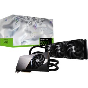 Kartelë Grafike Nvidia RTX 5090 MSI 32 GB SUPRIM LIQUID SOC GDDR7 3 Fan