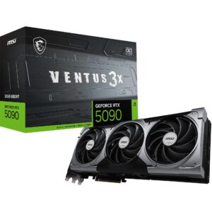 Kartelë Grafike Nvidia RTX 5090 32GB MSI Ventus 3X OC GDDR7 3 Fan
