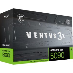 Kartelë Grafike Nvidia RTX 5090 32GB MSI Ventus 3X OC GDDR7 3 Fan