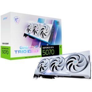 Kartelë Grafike Nvidia MSI RTX5070 Gaming Trio OC White 12GB GDDR HDMI 3xDP