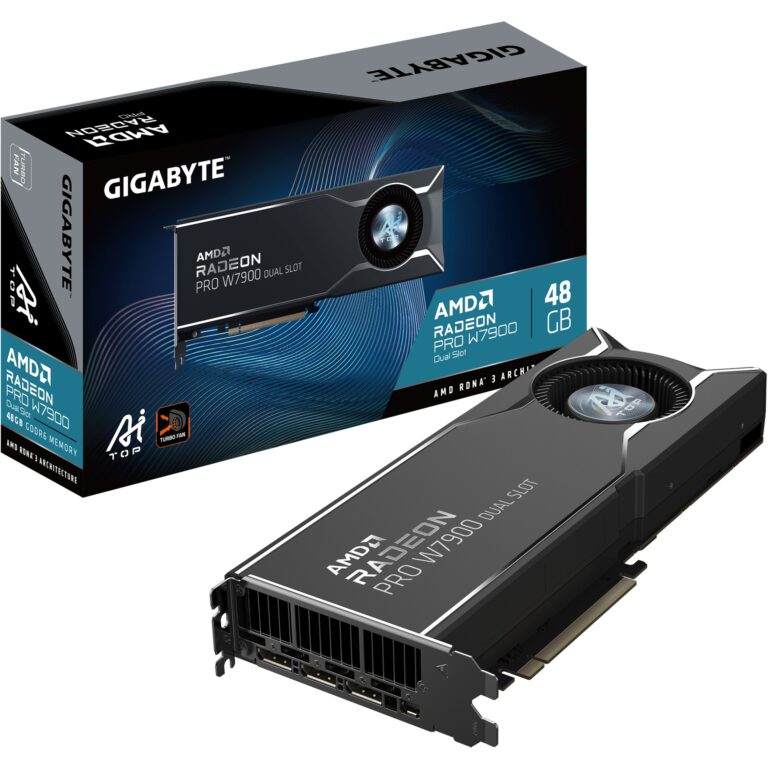 Kartelë Grafike AMD Gigabyte Radeon Pro W7900 AI TOP 48GB GDDR6 DP 3xMini DP