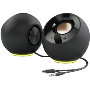 Altoparlantë Creative Pebble SE RGB Stereo Speakers – Zezë