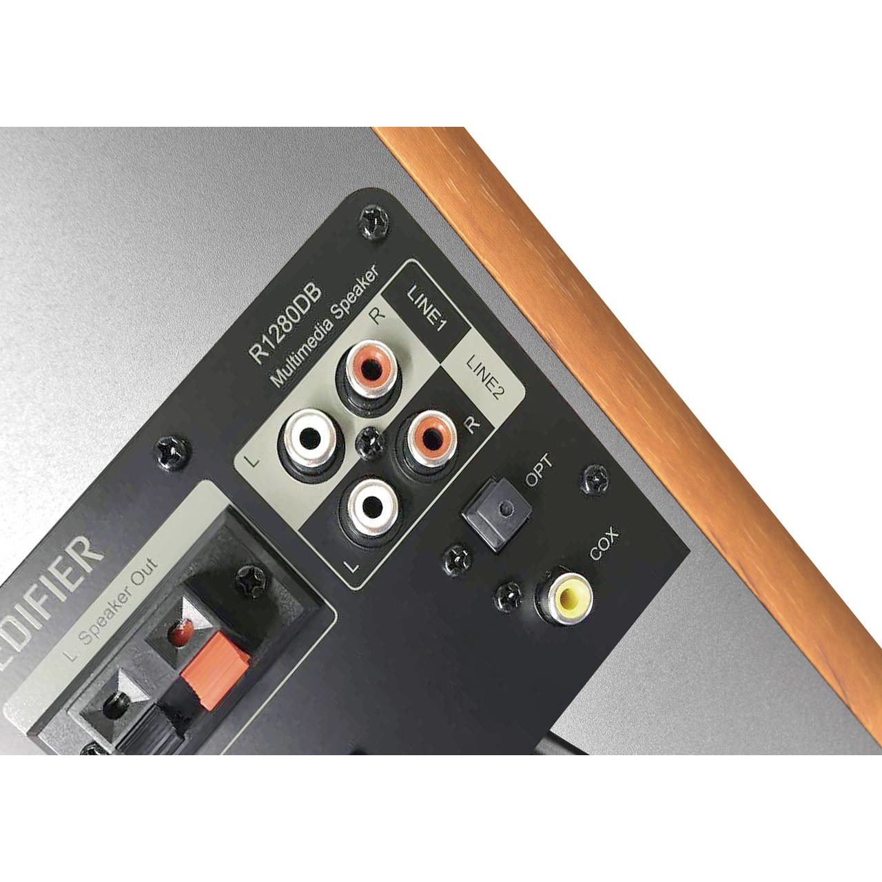 Altoparlantë Edifier Studio R1280DB 2.0 Bluetooth Speaker System – Dru / Zezë - Figura 2