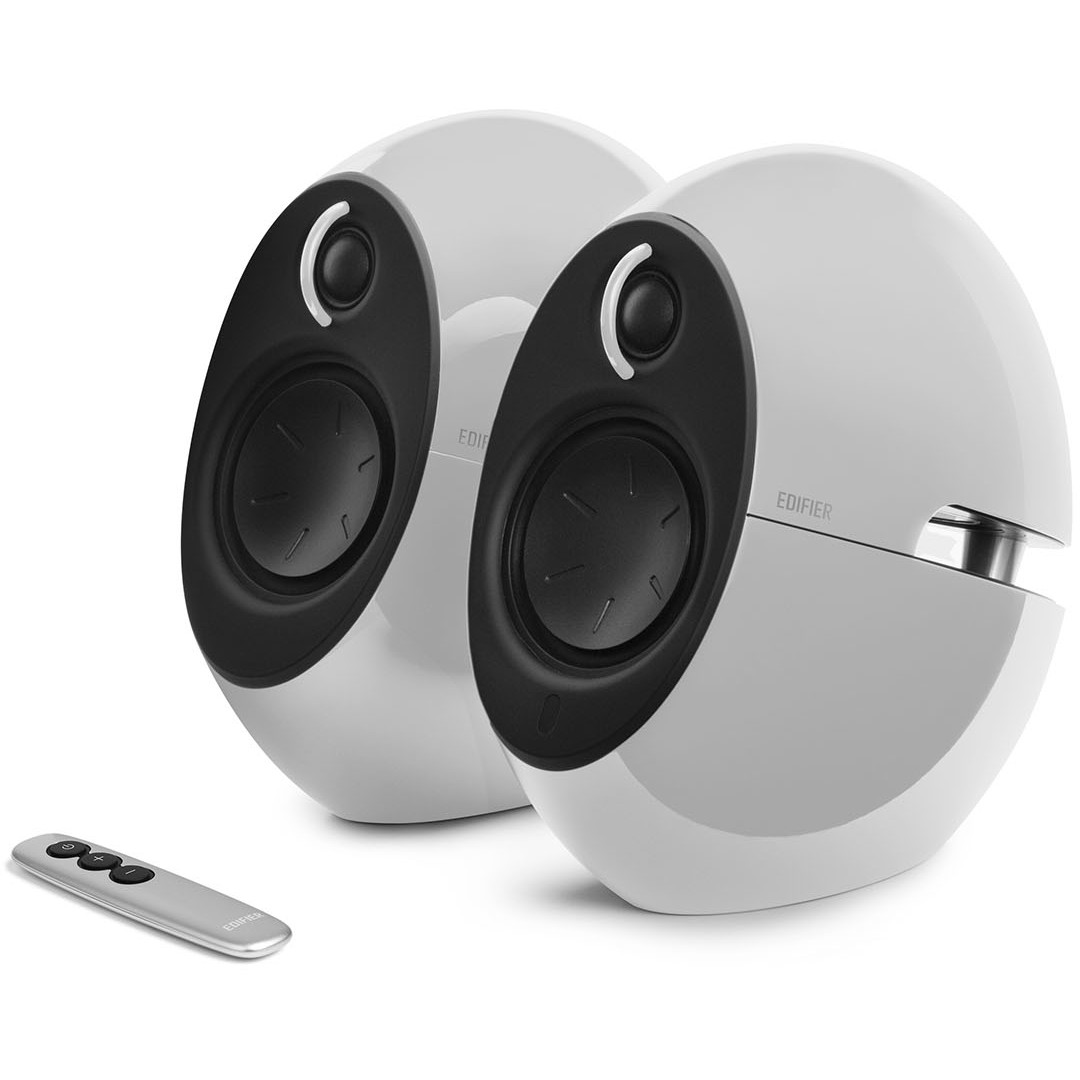 Altoparlantë Edifier Luna HD 2.0 Bluetooth Speaker System – Bardhë