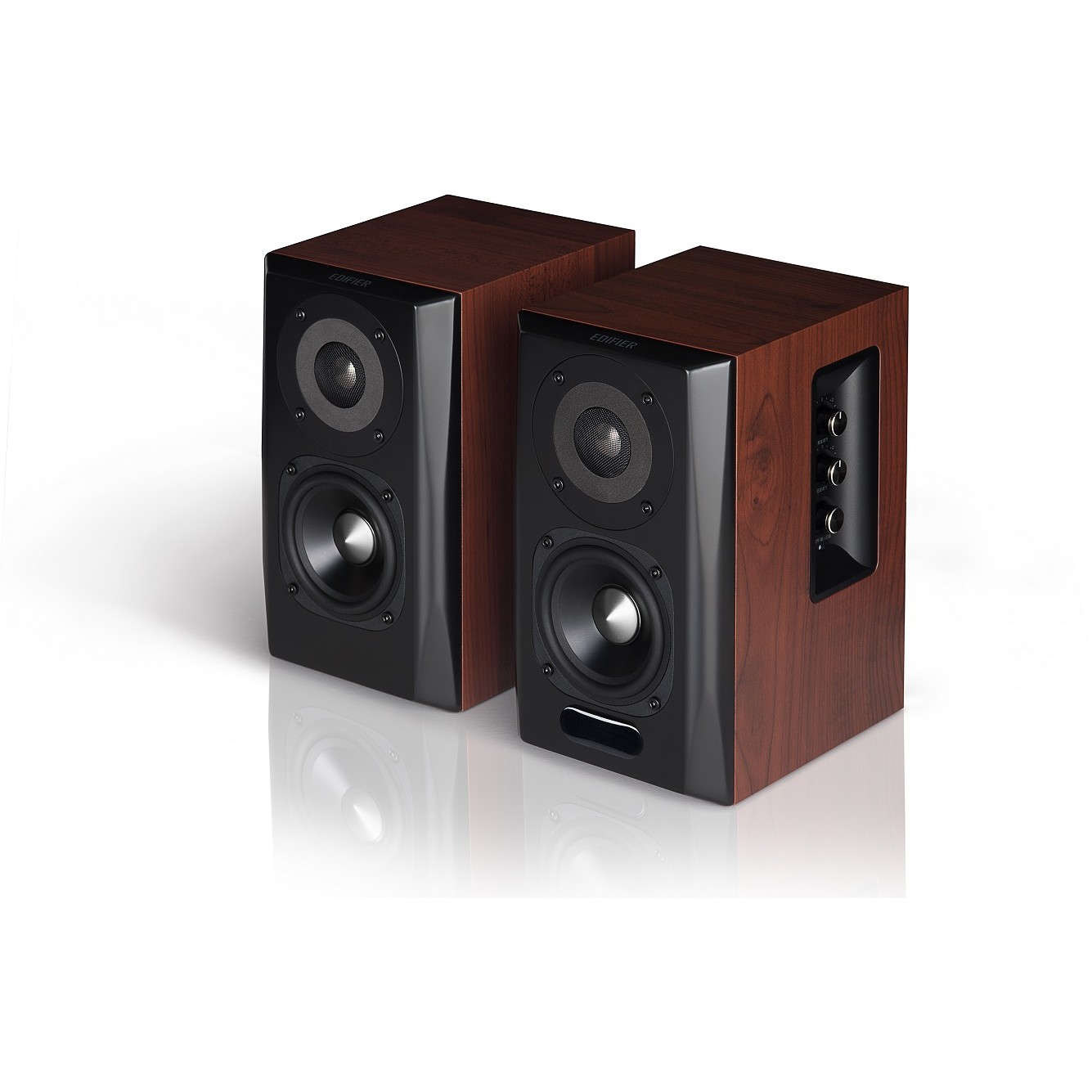 Altoparlantë Edifier S350DB 2.1 Bluetooth Speaker System – Dru / Zezë - Figura 2