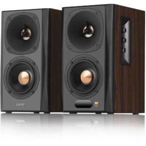 Altoparlantë Edifier S360DB 2.1 Bluetooth Speaker System – Dru / Zezë