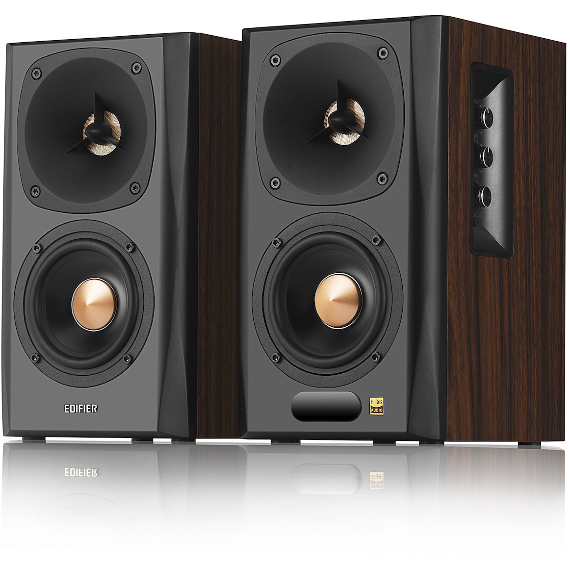 Altoparlantë Edifier S360DB 2.1 Bluetooth Speaker System – Dru / Zezë - Figura 3