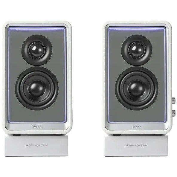 Altoparlantë Edifier QR65 Active Design Speaker RGB / 70W - Bardhë