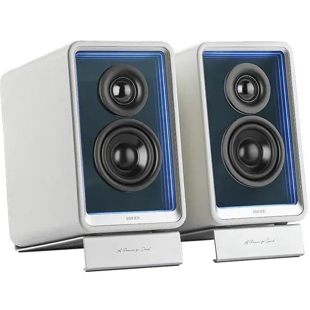 Altoparlantë Edifier QR65 Active Design Speaker RGB / 70W - Bardhë - Figura 3
