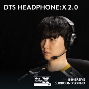 Kufje Gaming PRO X 2 LIGHTSPEED / Wireless / 20 - 20000 Hz / e zezë