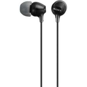 Kufje me kabllo Sony MDR-EX15APB / Kabëll 3.5 mm / E zezë