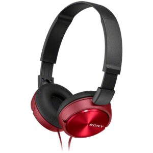 Kufje me kabllo Sony MDR-ZX310APR / Kabëll 3.5 mm / kuq e zi