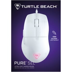Maus Gaming Turtle Beach Pure SEL / 8,000 DPI / USB-A / E bardhë