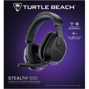 Kufje Gaming Turtle Beach Stealth 600 GEN3 PC Over-Ear Stereo / wireless / E zezë