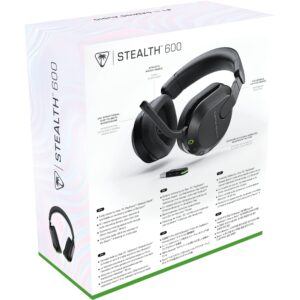 Kufje Gaming Turtle Beach Stealth 600 GEN3 XB Over-Ear Stereo/ Wireless / Xbox  / e zezë