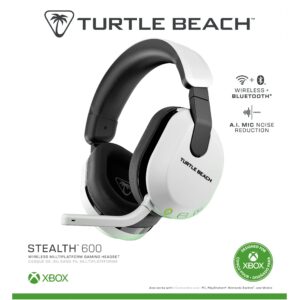 Kufje Gaming Turtle Beach Stealth 600 GEN3 XB Over-Ear Stereo / Xbox / Wireless / e bardhë