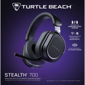 Kufje pa kabllo Turtle Beach Stealth 700 GEN 3 PC / Bluetooth /  e zezë