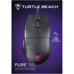 Turtle Beach Pure SEL Gaming-Maus. Schwarz