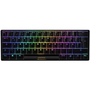 Tastier Gaming Sharkoon Skiller SGK50S4 /  USB Type-C / RGB / DE / Kuq e zi