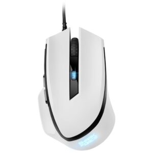 Maus Gaming Sharkoon Shark Force II / Optik / 6 Butona / 4.200 DPI / E bardhë